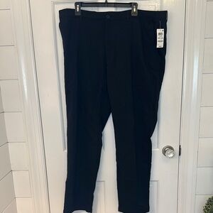 Alfani Black Stretch Chino Type Pants size 40x32‎ NWT